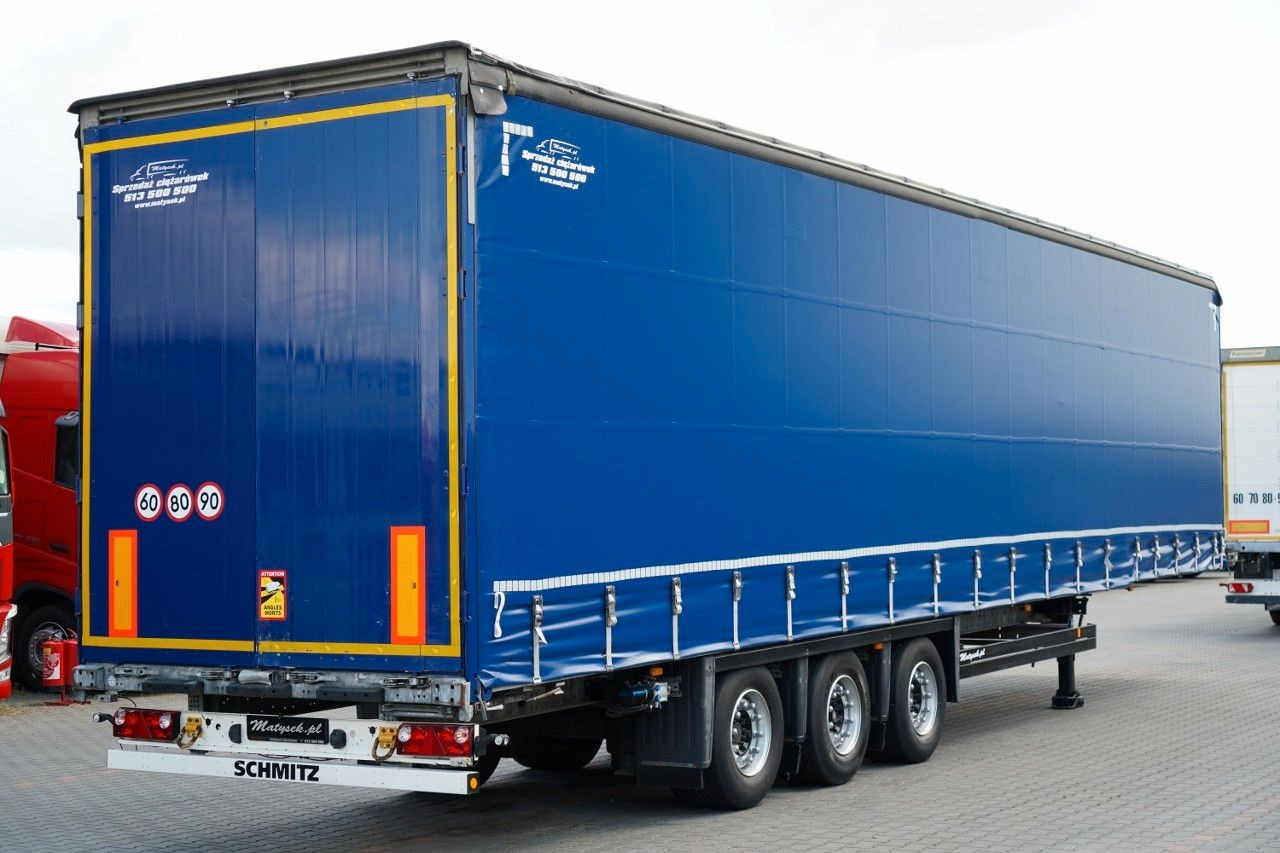 Schmitz Cargobull FIRANKA / MEGA / LOWDECK / DACH PODNOSZONY / - 커튼사이더 세미 트레일러 : 사진 4 Schmitz Cargobull FIRANKA / MEGA / LOWDECK / DACH PODNOSZONY / - 커튼사이더 세미 트레일러 : 사진 4