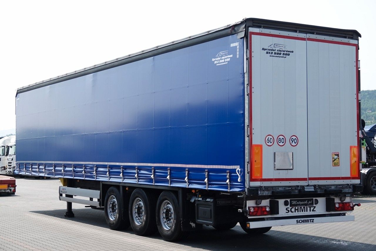 Schmitz Cargobull FIRANKA / MULDA DO STALI 9 M / DACH PODNOSZONY - 커튼사이더 세미 트레일러 : 사진 2 Schmitz Cargobull FIRANKA / MULDA DO STALI 9 M / DACH PODNOSZONY - 커튼사이더 세미 트레일러 : 사진 2