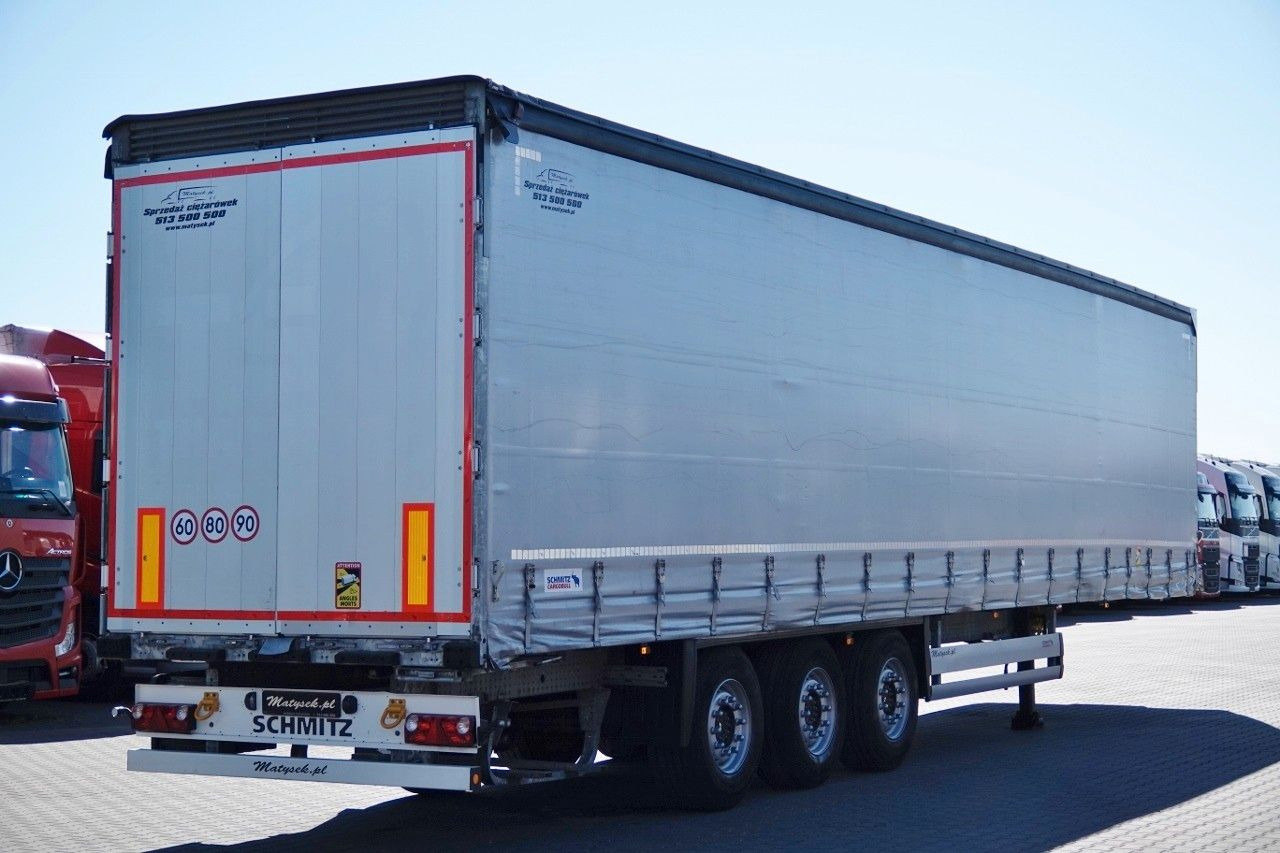 Schmitz Cargobull FIRANKA STANDARD / OŚ PODNOSZONA / DACH PODNOS - 커튼사이더 세미 트레일러 : 사진 4 Schmitz Cargobull FIRANKA STANDARD / OŚ PODNOSZONA / DACH PODNOS - 커튼사이더 세미 트레일러 : 사진 4