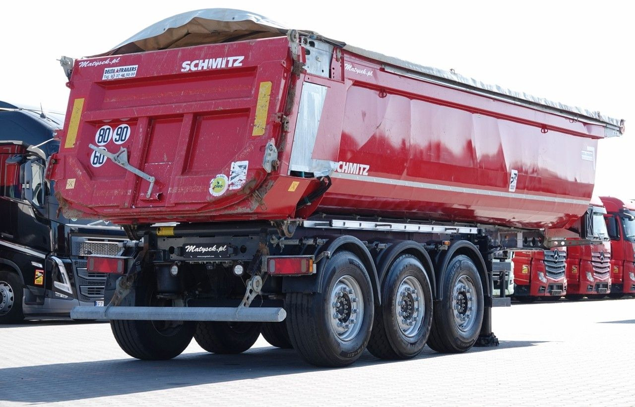 Schmitz Cargobull WYWROTKA / 26 m3 / STALOWA / HYDROKLAPA / OŚ PO - 덤프 세미 트레일러 : 사진 5 Schmitz Cargobull WYWROTKA / 26 m3 / STALOWA / HYDROKLAPA / OŚ PO - 덤프 세미 트레일러 : 사진 5