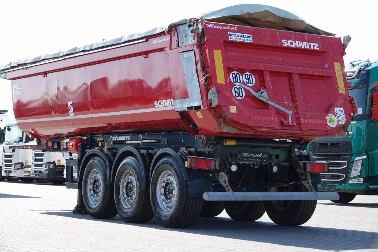 Schmitz Cargobull WYWROTKA / 26 m3 / STALOWA / HYDROKLAPA / OŚ PO - 덤프 세미 트레일러 : 사진 3 Schmitz Cargobull WYWROTKA / 26 m3 / STALOWA / HYDROKLAPA / OŚ PO - 덤프 세미 트레일러 : 사진 3