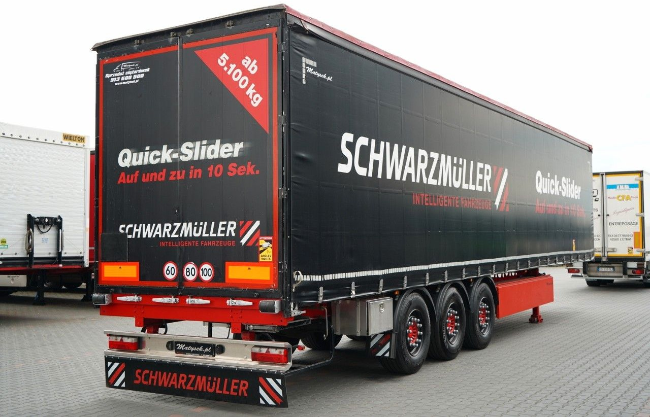 Schwarzmüller FIRANKA / STANDARD / SPEED COURTAIN / KOSZ NA P - 커튼사이더 트레일러 : 사진 3 Schwarzmüller FIRANKA / STANDARD / SPEED COURTAIN / KOSZ NA P - 커튼사이더 트레일러 : 사진 3