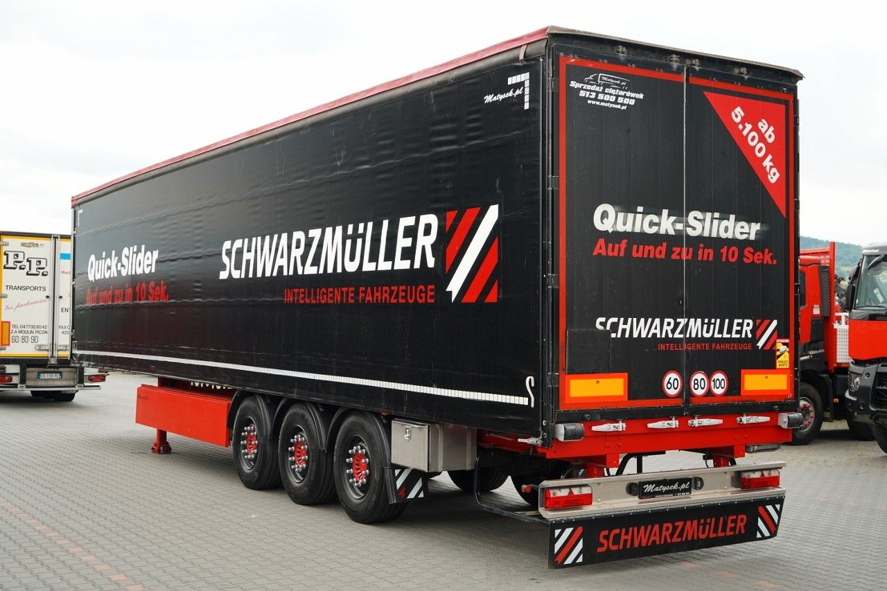 Schwarzmüller FIRANKA / STANDARD / SPEED COURTAIN / KOSZ NA P - 커튼사이더 트레일러 : 사진 2 Schwarzmüller FIRANKA / STANDARD / SPEED COURTAIN / KOSZ NA P - 커튼사이더 트레일러 : 사진 2