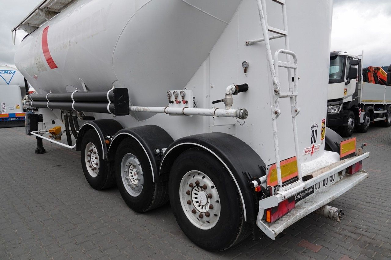 사일로 세미 트레일러 Spitzer CEMENTONACZEPA / 43 000 L / SILOS / 3 KOMORY / O : 사진 11 사일로 세미 트레일러 Spitzer CEMENTONACZEPA / 43 000 L / SILOS / 3 KOMORY / O : 사진 11