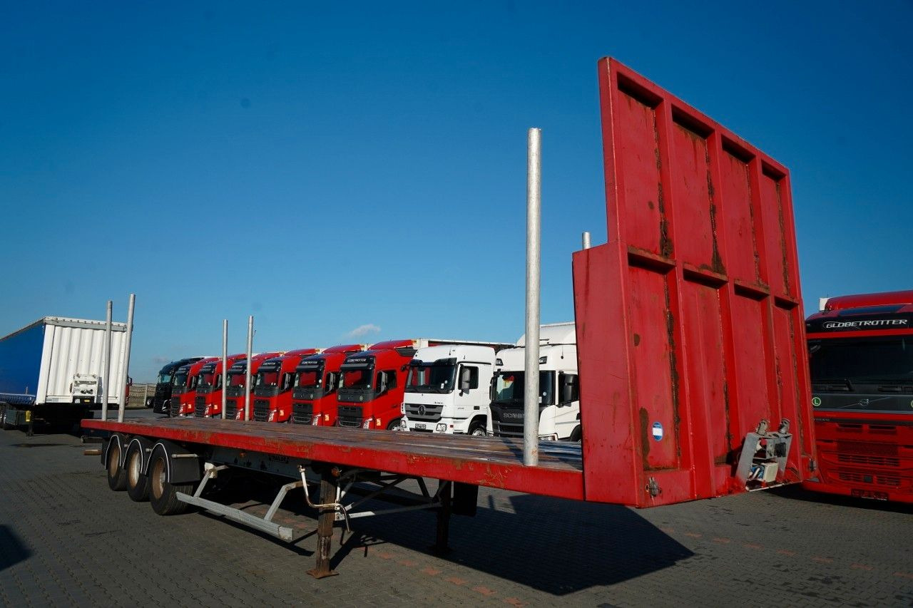 Trailor NACZEPA PLATFORMA / KŁONICE / OŚ SKRĘTNA - 드롭사이드/ 플랫베드 세미 트레일러 : 사진 2 Trailor NACZEPA PLATFORMA / KŁONICE / OŚ SKRĘTNA - 드롭사이드/ 플랫베드 세미 트레일러 : 사진 2