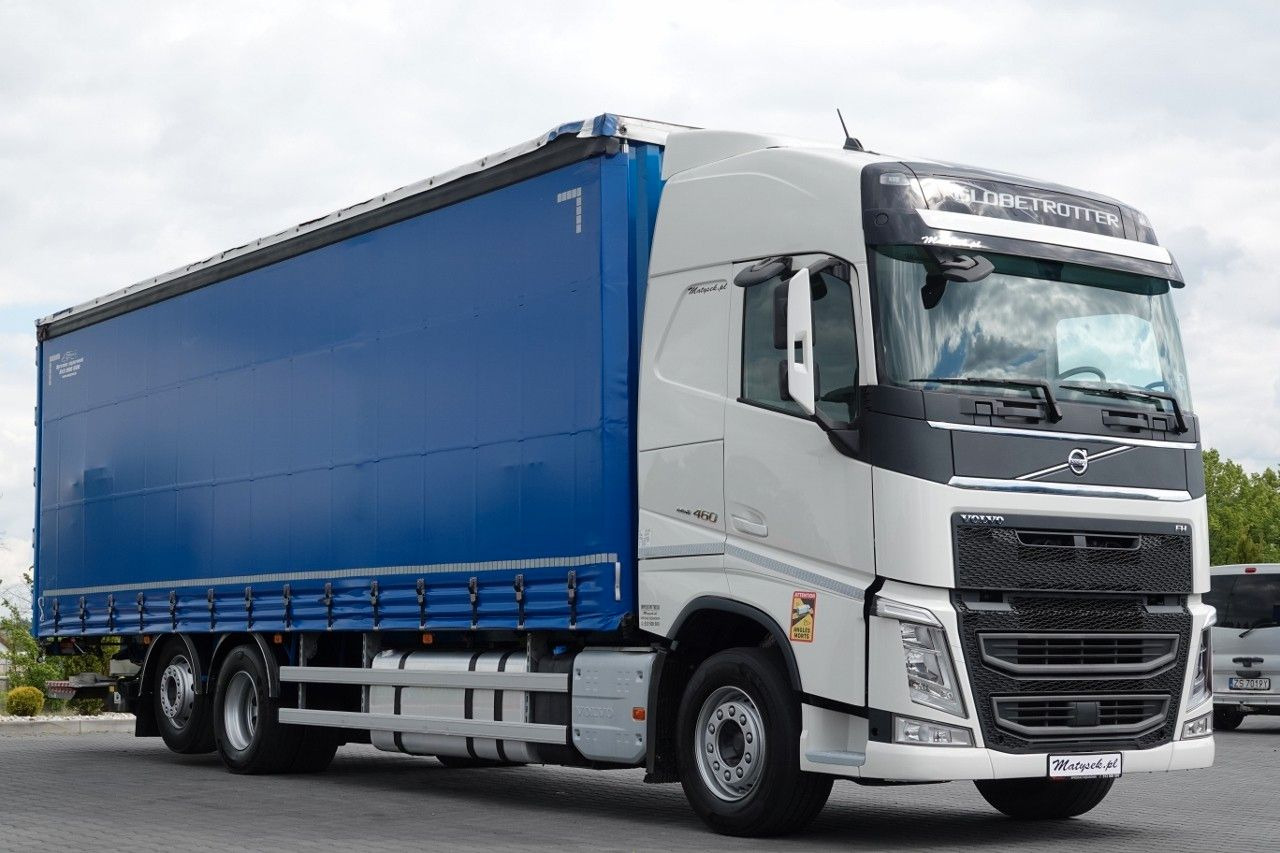 Volvo FH 460 / 6X2 / SOLÓWKA / FIRANKA 9.45 M / I-PARK - 커튼사이더 트럭 : 사진 4 Volvo FH 460 / 6X2 / SOLÓWKA / FIRANKA 9.45 M / I-PARK - 커튼사이더 트럭 : 사진 4