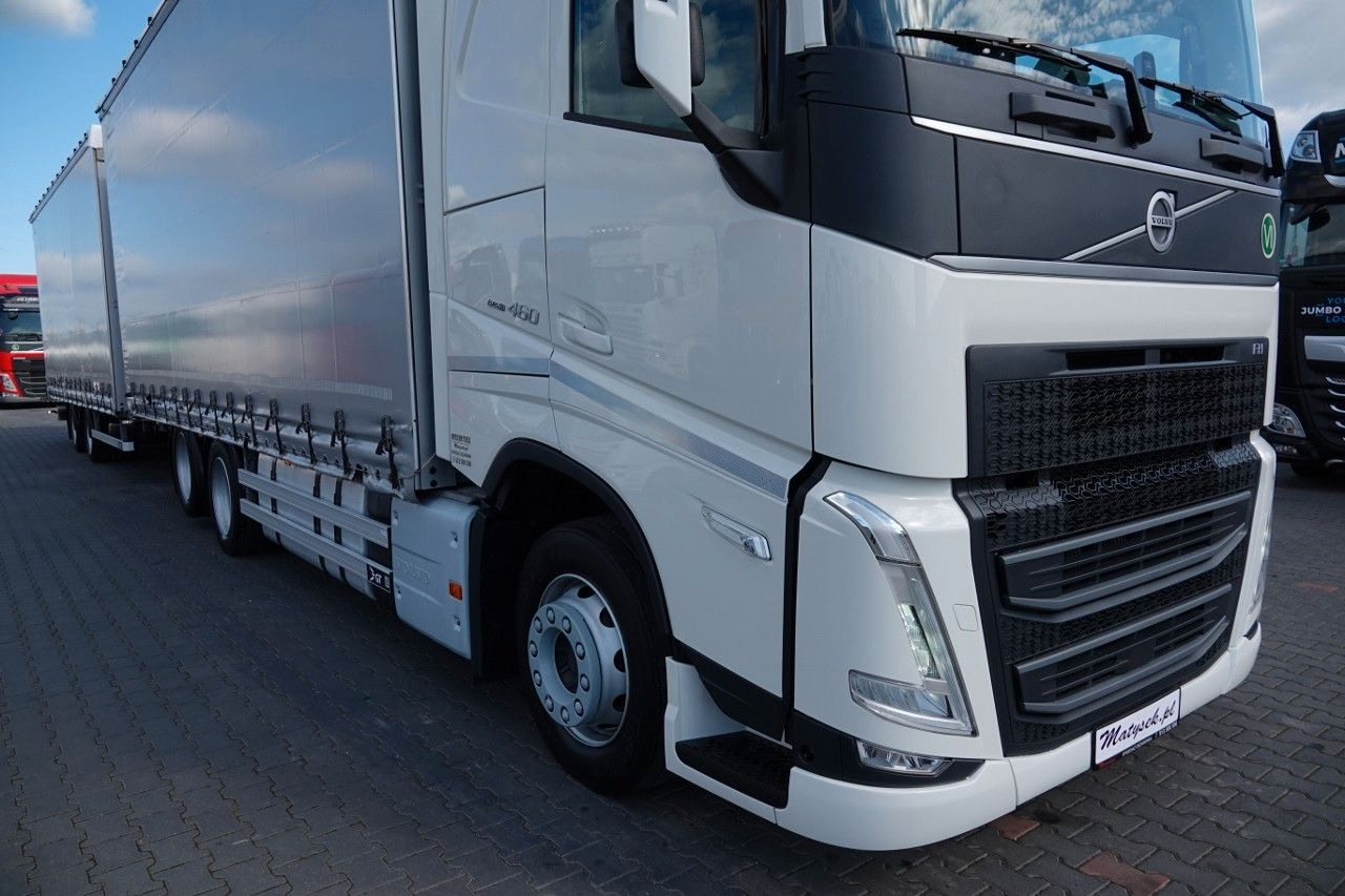 Volvo FH 460 / ZESTAW TANDEM / 120 M3 / CAŁY NA PODUS - 커튼사이더 트럭 : 사진 5 Volvo FH 460 / ZESTAW TANDEM / 120 M3 / CAŁY NA PODUS - 커튼사이더 트럭 : 사진 5