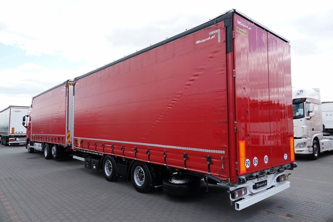 Volvo FH 460 / ZESTAW TANDEM 120 M3 / I-PARK COOL - 커튼사이더 트럭 : 사진 3 Volvo FH 460 / ZESTAW TANDEM 120 M3 / I-PARK COOL - 커튼사이더 트럭 : 사진 3