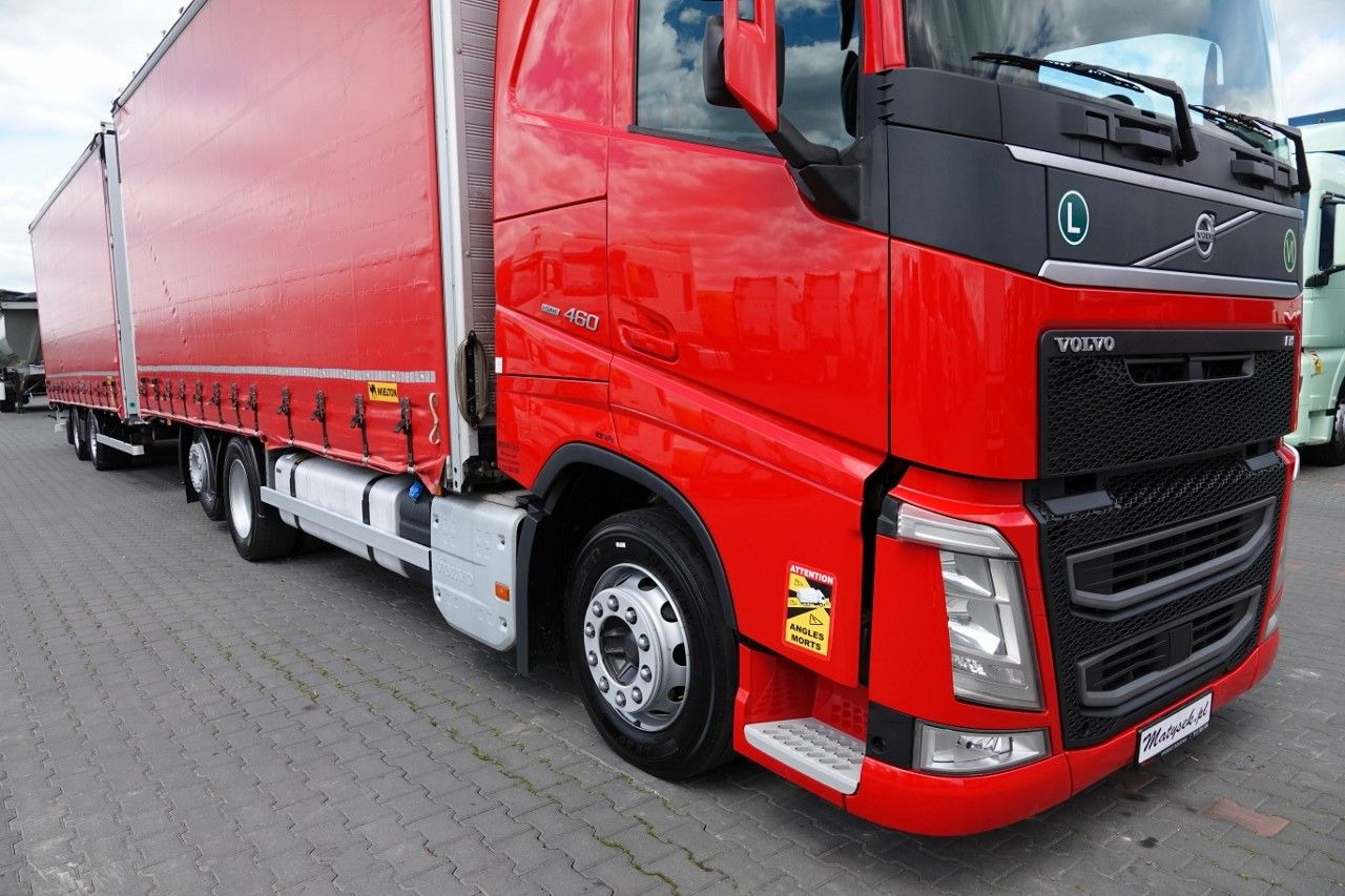 Volvo FH 460 / ZESTAW TANDEM 120 M3 / I-PARK COOL - 커튼사이더 트럭 : 사진 5 Volvo FH 460 / ZESTAW TANDEM 120 M3 / I-PARK COOL - 커튼사이더 트럭 : 사진 5
