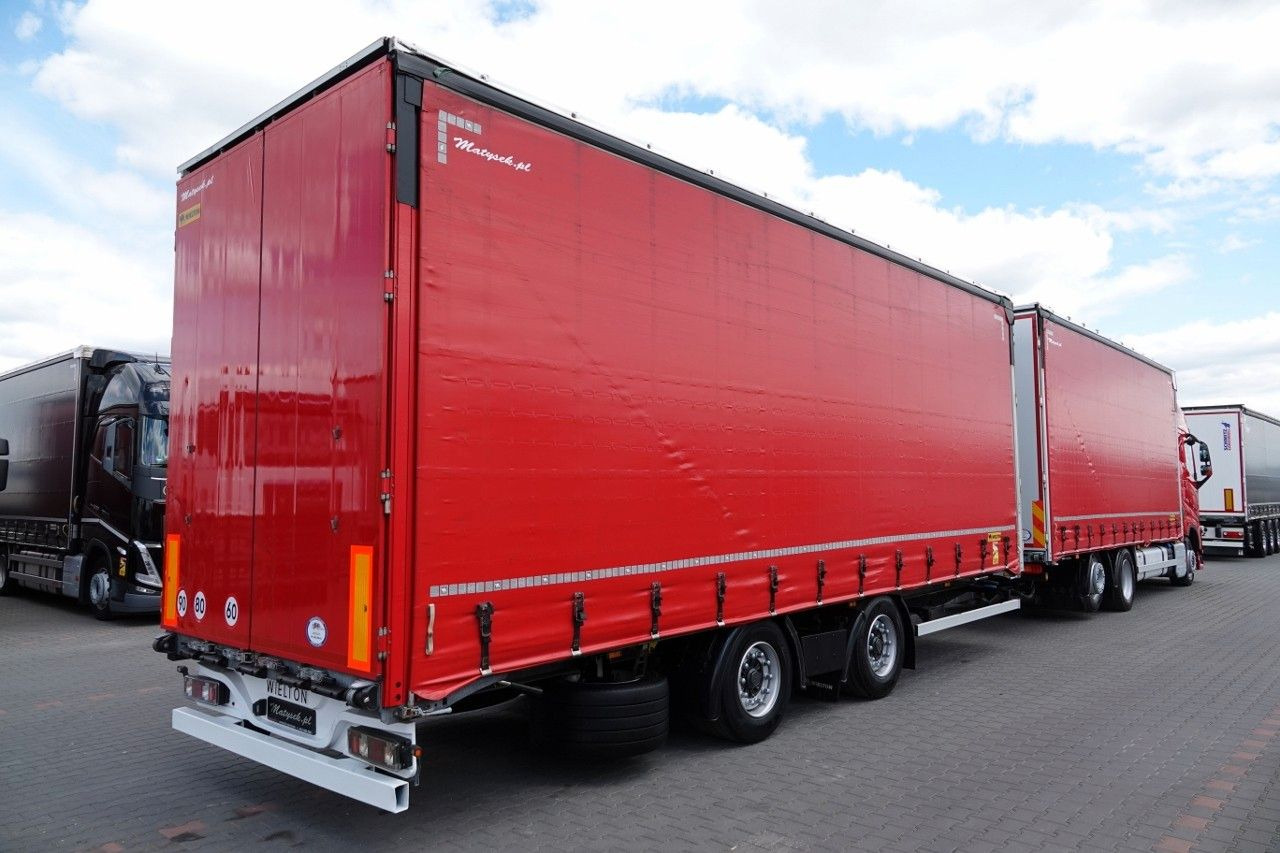 Volvo FH 460 / ZESTAW TANDEM 120 M3 / I-PARK COOL - 커튼사이더 트럭 : 사진 4 Volvo FH 460 / ZESTAW TANDEM 120 M3 / I-PARK COOL - 커튼사이더 트럭 : 사진 4