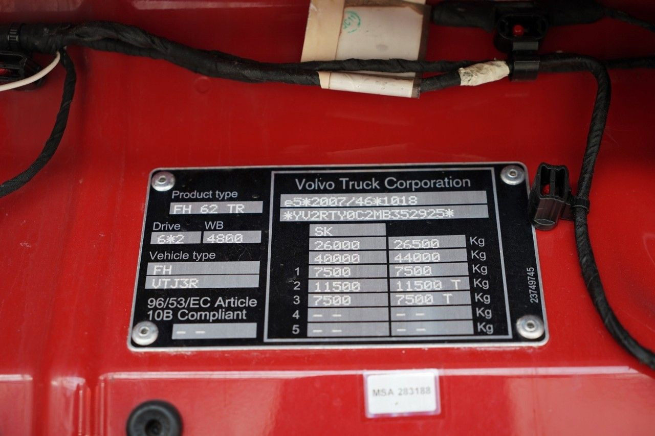 커튼사이더 트럭 Volvo FH 460 / ZESTAW TANDEM / 120 M3 / PRZEJAZDOWY / : 사진 47 커튼사이더 트럭 Volvo FH 460 / ZESTAW TANDEM / 120 M3 / PRZEJAZDOWY / : 사진 47