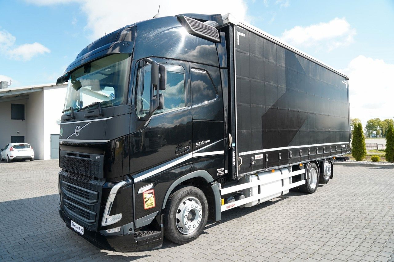 Volvo FH 500 / I-SAVE / TANDEM PRZEJAZDOWY / 2023 / K - 커튼사이더 트럭 : 사진 4 Volvo FH 500 / I-SAVE / TANDEM PRZEJAZDOWY / 2023 / K - 커튼사이더 트럭 : 사진 4