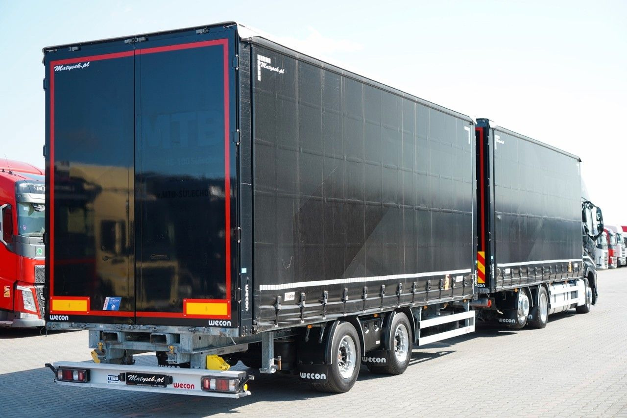Volvo FH 500 / I-SAVE / XL / ZESTAW TANDEM PRZEJAZDOWY - 커튼사이더 트럭 : 사진 4 Volvo FH 500 / I-SAVE / XL / ZESTAW TANDEM PRZEJAZDOWY - 커튼사이더 트럭 : 사진 4
