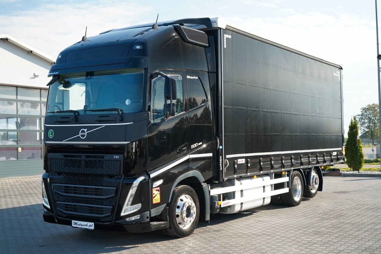 Volvo FH 500 / MEGA / ZESTAW TANDEM PRZEJAZDOWY 120 M3 - 커튼사이더 트럭 : 사진 2 Volvo FH 500 / MEGA / ZESTAW TANDEM PRZEJAZDOWY 120 M3 - 커튼사이더 트럭 : 사진 2