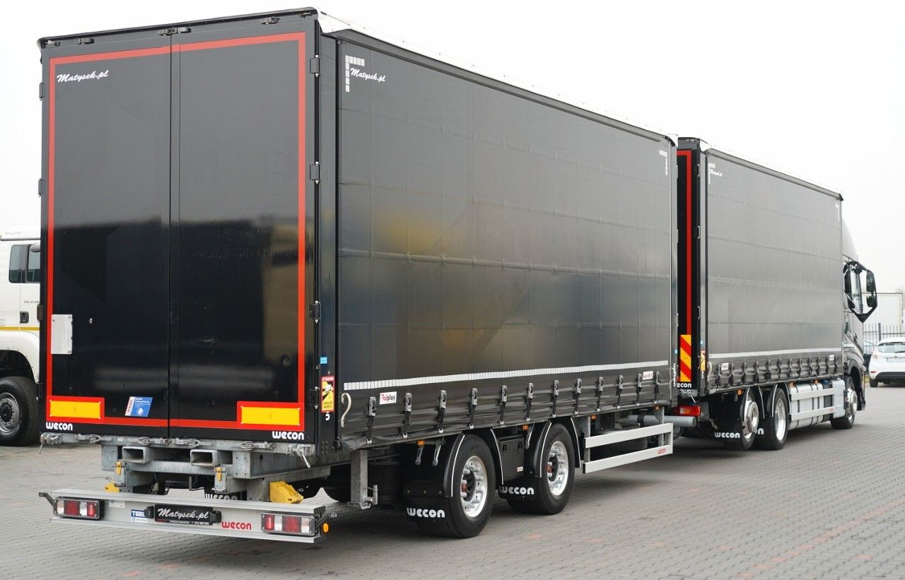 Volvo FH 500 /XXL / ZESTAW TANDEM PRZEJAZDOWY 120 M3 / - 커튼사이더 트럭, 커튼사이더 트레일러 : 사진 4 Volvo FH 500 /XXL / ZESTAW TANDEM PRZEJAZDOWY 120 M3 / - 커튼사이더 트럭, 커튼사이더 트레일러 : 사진 4