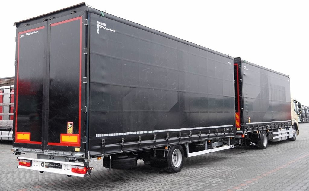 Volvo FM 380 / ZESTAW TANDEM / 120 M3 / PRZEJAZDOWY / - 커튼사이더 트럭 : 사진 3 Volvo FM 380 / ZESTAW TANDEM / 120 M3 / PRZEJAZDOWY / - 커튼사이더 트럭 : 사진 3