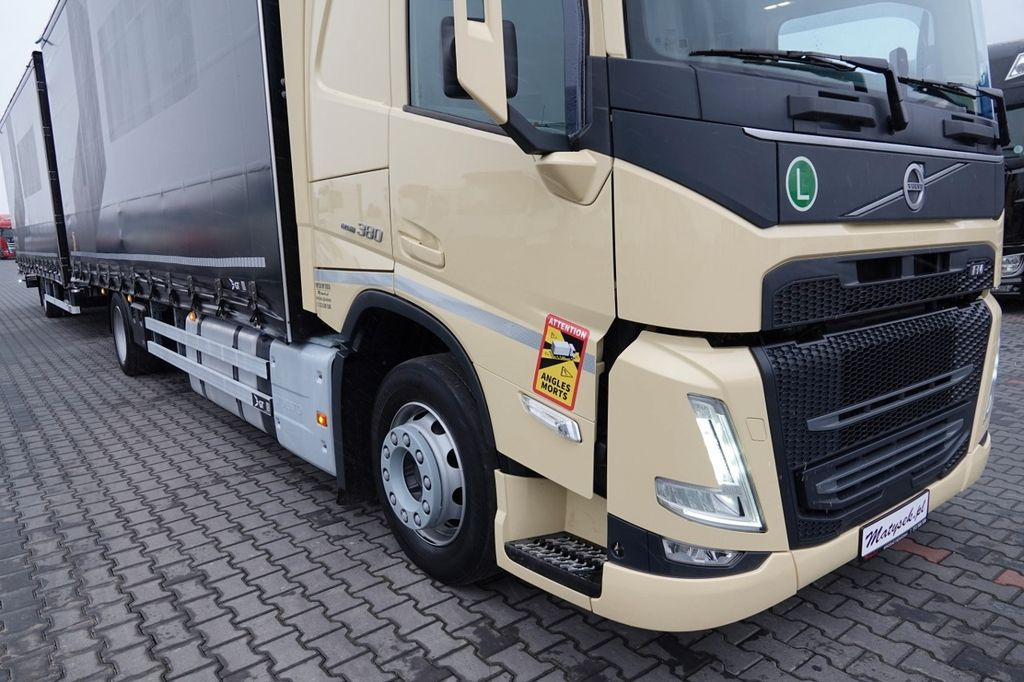 Volvo FM 380 / ZESTAW TANDEM / 120 M3 / PRZEJAZDOWY / - 커튼사이더 트럭 : 사진 5 Volvo FM 380 / ZESTAW TANDEM / 120 M3 / PRZEJAZDOWY / - 커튼사이더 트럭 : 사진 5
