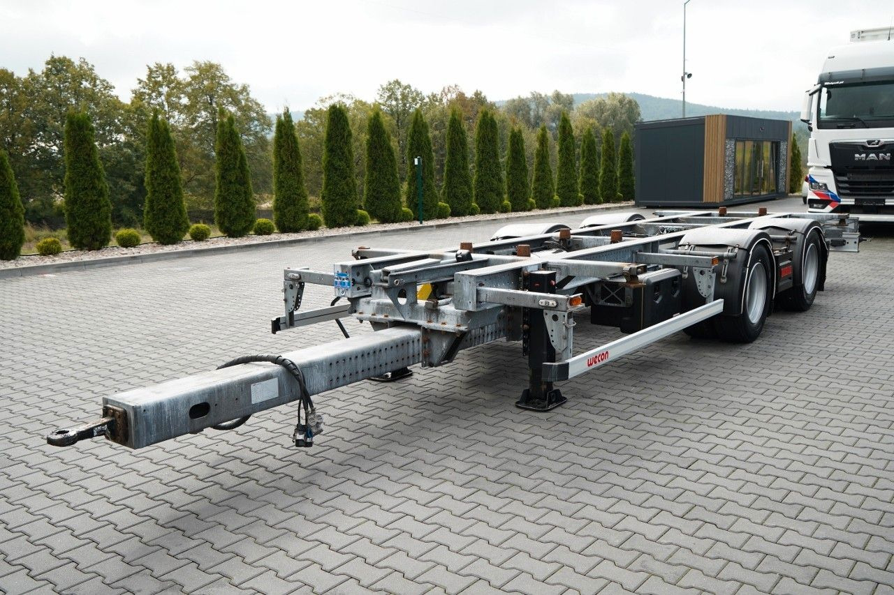 Wecon NACZEPA PODKONTENEROWA / 2019 - 새시 세미 트레일러 : 사진 2 Wecon NACZEPA PODKONTENEROWA / 2019 - 새시 세미 트레일러 : 사진 2