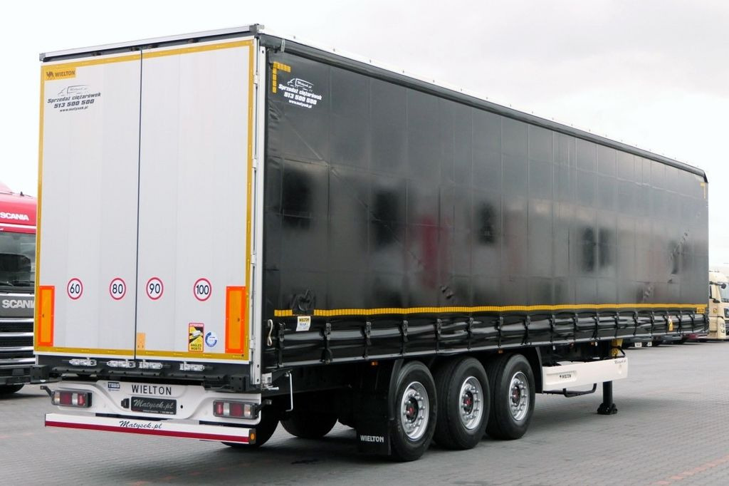 Wielton CURTAINSIDER / STANDARD /SAF /2018 YEAR - 커튼사이더 세미 트레일러 : 사진 4 Wielton CURTAINSIDER / STANDARD /SAF /2018 YEAR - 커튼사이더 세미 트레일러 : 사진 4