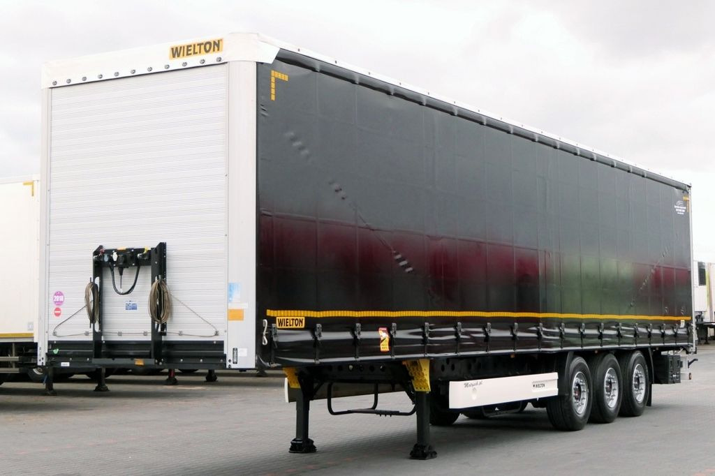 Wielton CURTAINSIDER / STANDARD /SAF /2018 YEAR - 커튼사이더 세미 트레일러 : 사진 1 Wielton CURTAINSIDER / STANDARD /SAF /2018 YEAR - 커튼사이더 세미 트레일러 : 사진 1