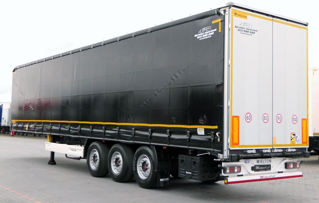 Wielton CURTAINSIDER / STANDARD /SAF /2018 YEAR - 커튼사이더 세미 트레일러 : 사진 3 Wielton CURTAINSIDER / STANDARD /SAF /2018 YEAR - 커튼사이더 세미 트레일러 : 사진 3