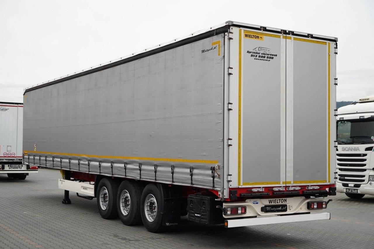 Wielton FIRANKA STANDARD / MULDA DO STALI - 9 M / OŚ POD - 커튼사이더 세미 트레일러 : 사진 4 Wielton FIRANKA STANDARD / MULDA DO STALI - 9 M / OŚ POD - 커튼사이더 세미 트레일러 : 사진 4