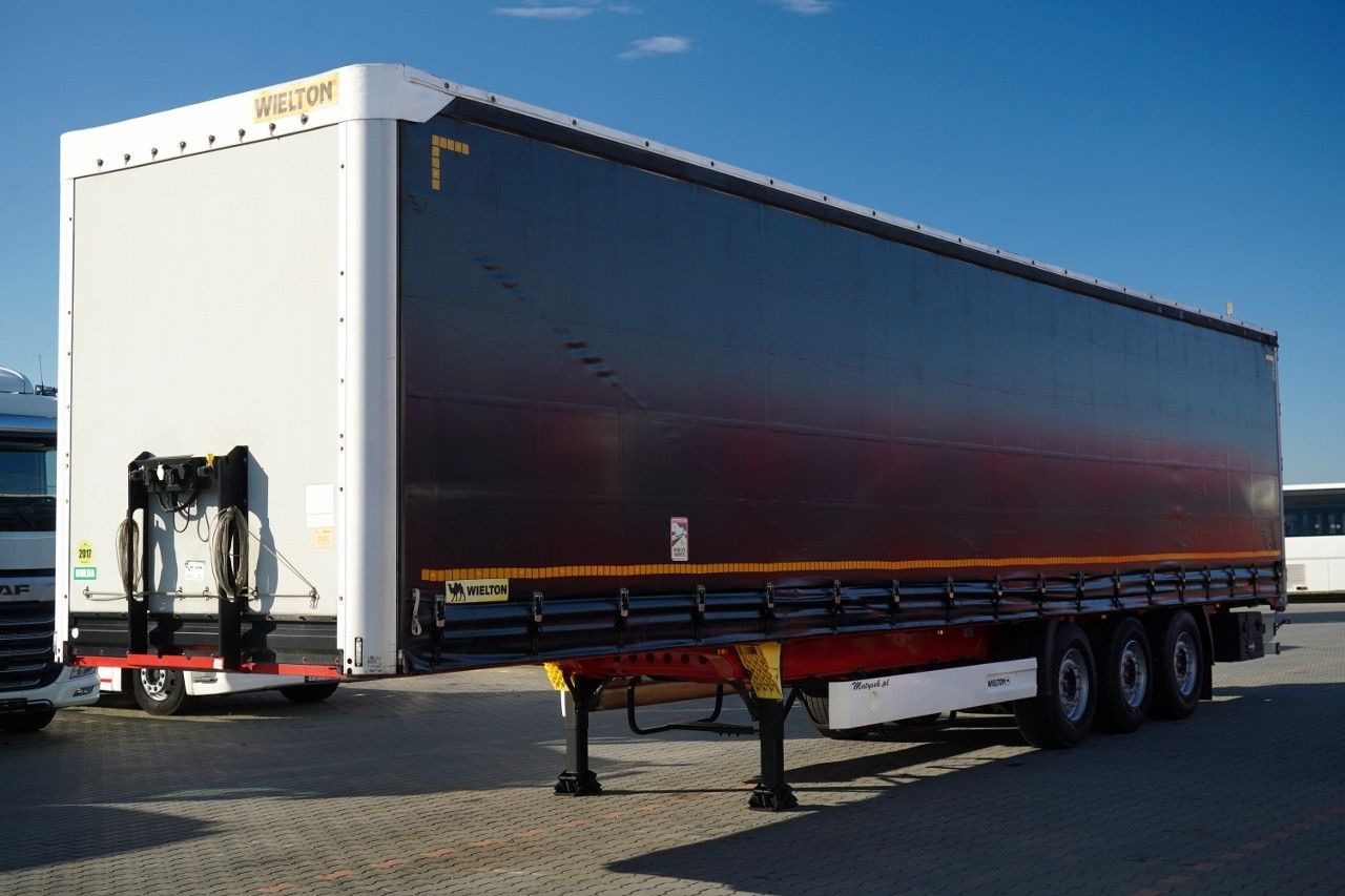 Wielton FIRANKA STANDARD / MULDA DO STALI - 9 M / OŚ POD - 커튼사이더 세미 트레일러 : 사진 3 Wielton FIRANKA STANDARD / MULDA DO STALI - 9 M / OŚ POD - 커튼사이더 세미 트레일러 : 사진 3