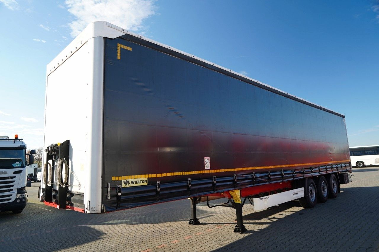 Wielton FIRANKA STANDARD / MULDA DO STALI - 9 M / OŚ POD - 커튼사이더 세미 트레일러 : 사진 4 Wielton FIRANKA STANDARD / MULDA DO STALI - 9 M / OŚ POD - 커튼사이더 세미 트레일러 : 사진 4