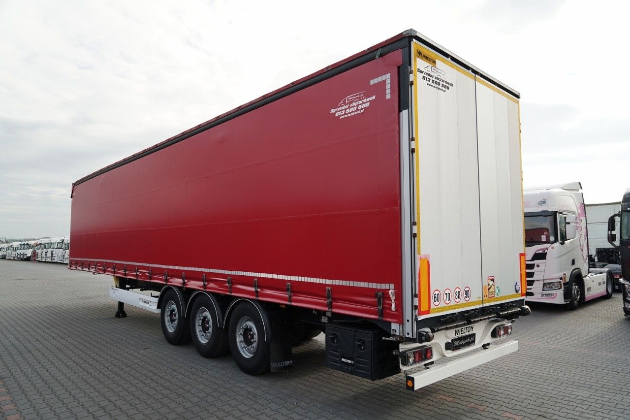 Wielton FIRANKA STANDARD / MULDA DO STALI - 9 M / OŚ PO - 커튼사이더 세미 트레일러 : 사진 3 Wielton FIRANKA STANDARD / MULDA DO STALI - 9 M / OŚ PO - 커튼사이더 세미 트레일러 : 사진 3