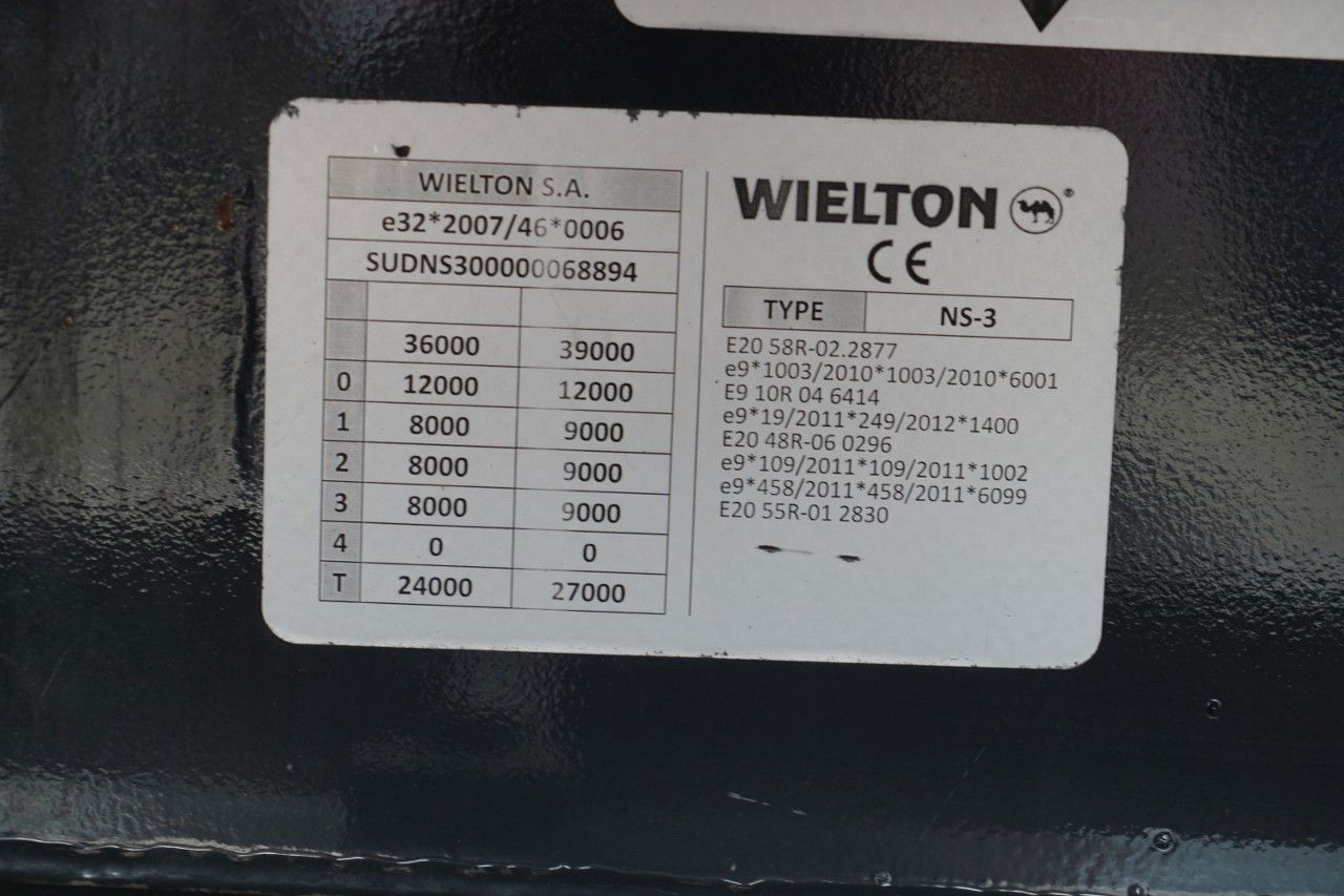 리스 Wielton FIRANKA STANDARD / MULDA DO STALI - 9 M / OŚ PO Wielton FIRANKA STANDARD / MULDA DO STALI - 9 M / OŚ PO : 사진 26 리스 Wielton FIRANKA STANDARD / MULDA DO STALI - 9 M / OŚ PO Wielton FIRANKA STANDARD / MULDA DO STALI - 9 M / OŚ PO : 사진 26
