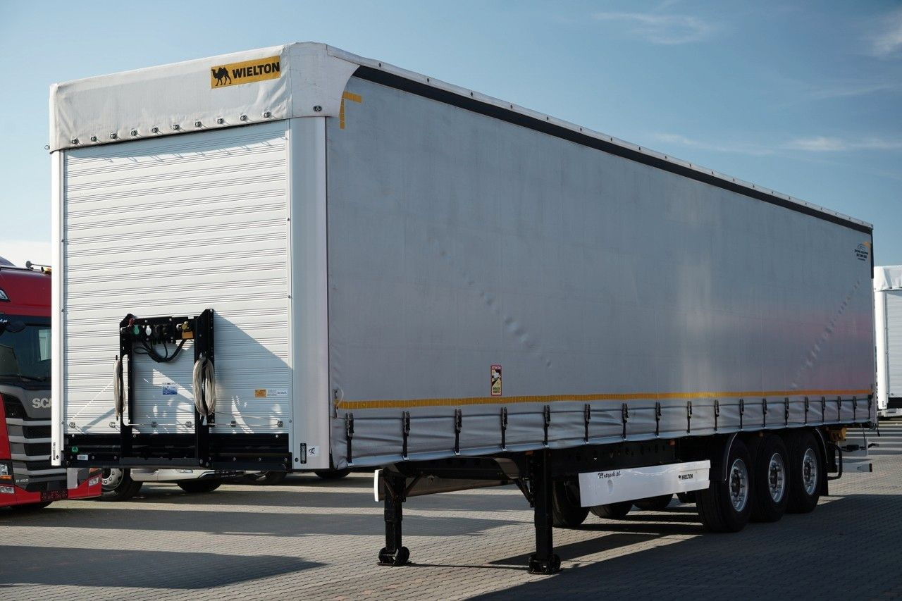 Wielton FIRANKA / STANDARD / OŚ PODNOSZONA / DACH PODNO - 커튼사이더 세미 트레일러 : 사진 3 Wielton FIRANKA / STANDARD / OŚ PODNOSZONA / DACH PODNO - 커튼사이더 세미 트레일러 : 사진 3