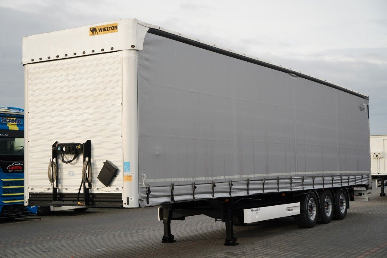 Wielton FIRANKA STANDARD / PODNOSZONY DACH / SYSTEM BDE - 커튼사이더 세미 트레일러 : 사진 3 Wielton FIRANKA STANDARD / PODNOSZONY DACH / SYSTEM BDE - 커튼사이더 세미 트레일러 : 사진 3