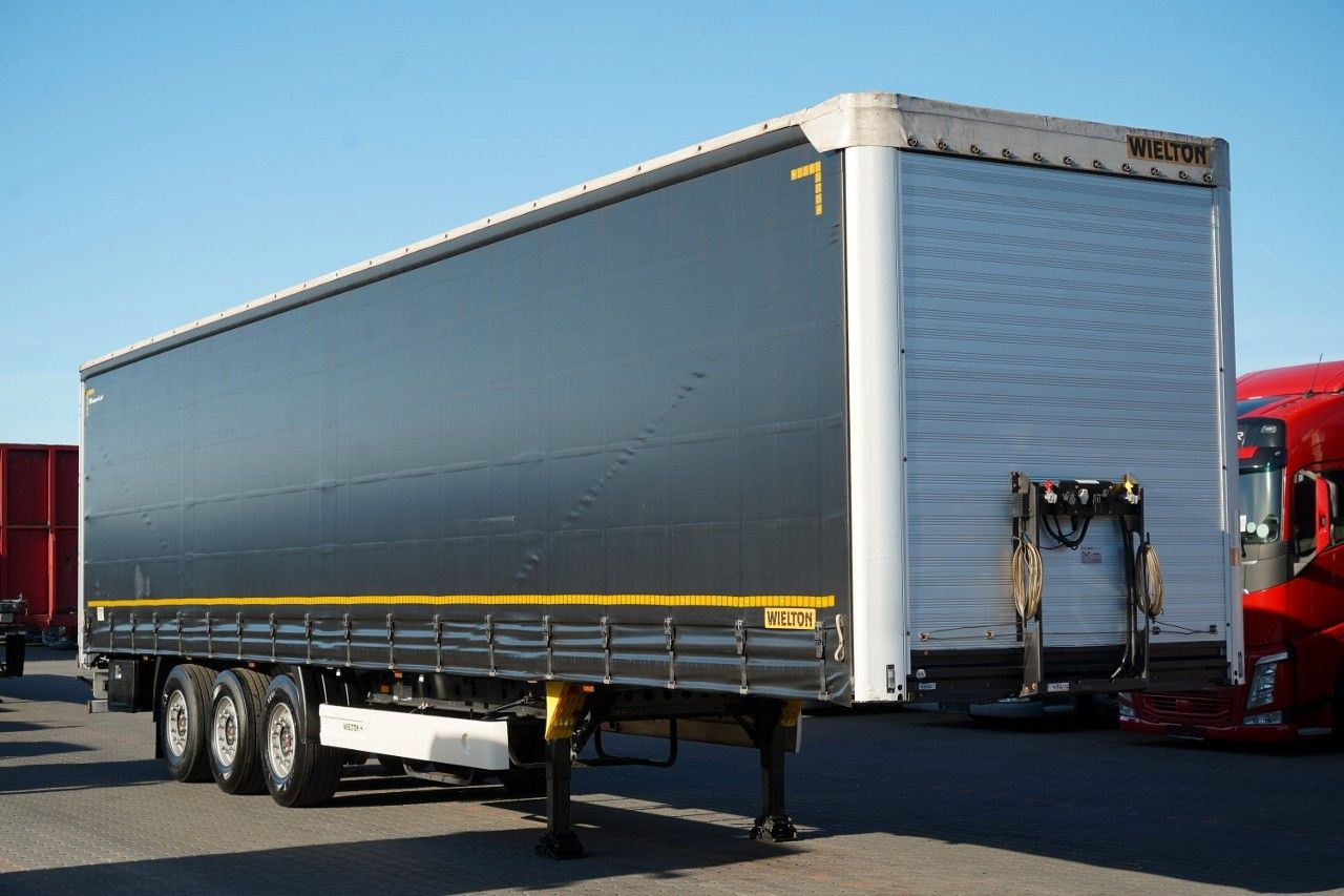 Wielton FIRANKA / STANDARD / SAF - 커튼사이더 세미 트레일러 : 사진 1 Wielton FIRANKA / STANDARD / SAF - 커튼사이더 세미 트레일러 : 사진 1