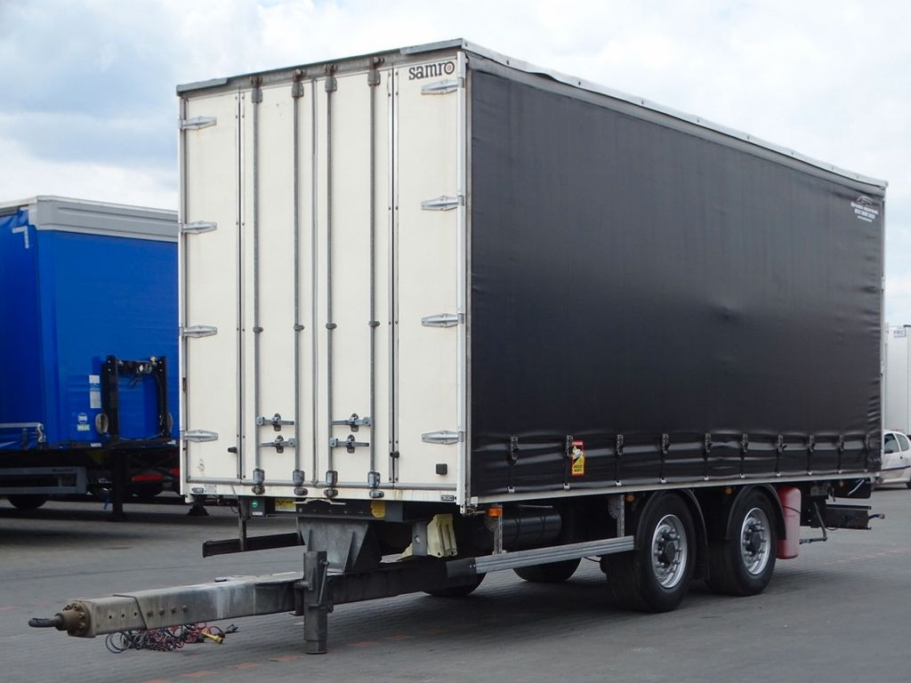 Wielton JUMBO TRAILER/L: 7,3 M/FROND DOORS/STRONG FLOOR - 커튼사이더 트레일러 : 사진 4 Wielton JUMBO TRAILER/L: 7,3 M/FROND DOORS/STRONG FLOOR - 커튼사이더 트레일러 : 사진 4