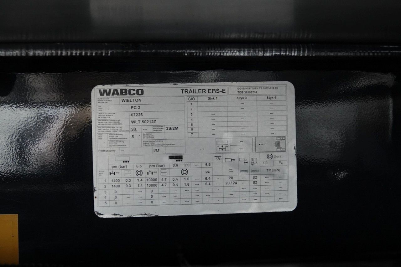 냉동 트레일러 Wielton PRZYCZEPA CHŁODNIA / FRIGOBLOCK / WINDA ZAŁADOW : 사진 19 냉동 트레일러 Wielton PRZYCZEPA CHŁODNIA / FRIGOBLOCK / WINDA ZAŁADOW : 사진 19