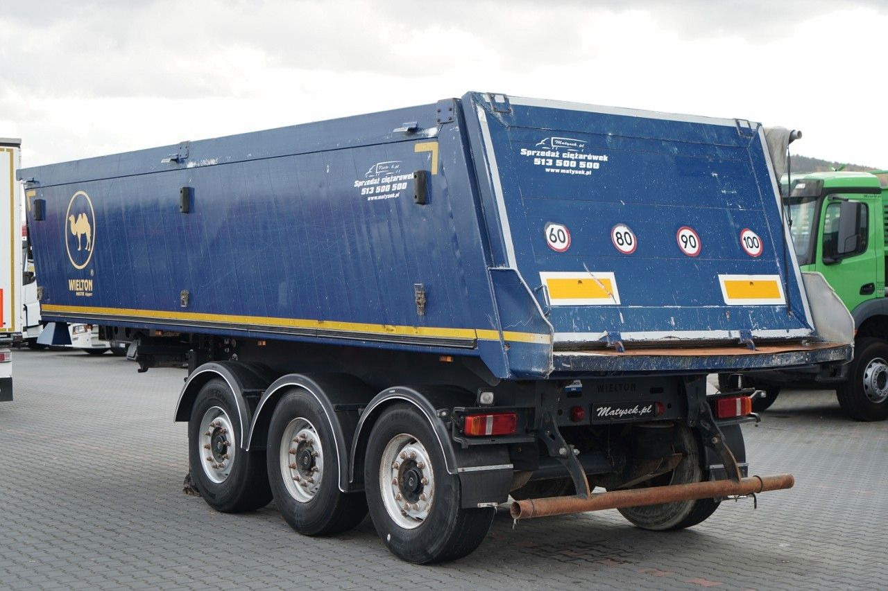 Wielton WYWROTKA / 24 M3 / ALUMINIOWA / OŚ PODNOSZONA / - 덤프 세미 트레일러 : 사진 4 Wielton WYWROTKA / 24 M3 / ALUMINIOWA / OŚ PODNOSZONA / - 덤프 세미 트레일러 : 사진 4