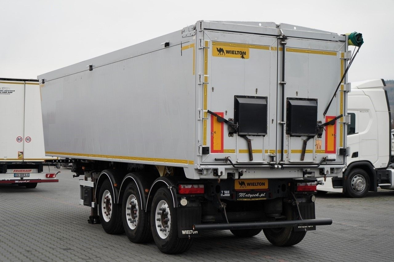 Wielton WYWROTKA / 41 M3 / ALUMINIOWA / 2x OŚ PODNOSZON - 덤프 세미 트레일러 : 사진 4 Wielton WYWROTKA / 41 M3 / ALUMINIOWA / 2x OŚ PODNOSZON - 덤프 세미 트레일러 : 사진 4