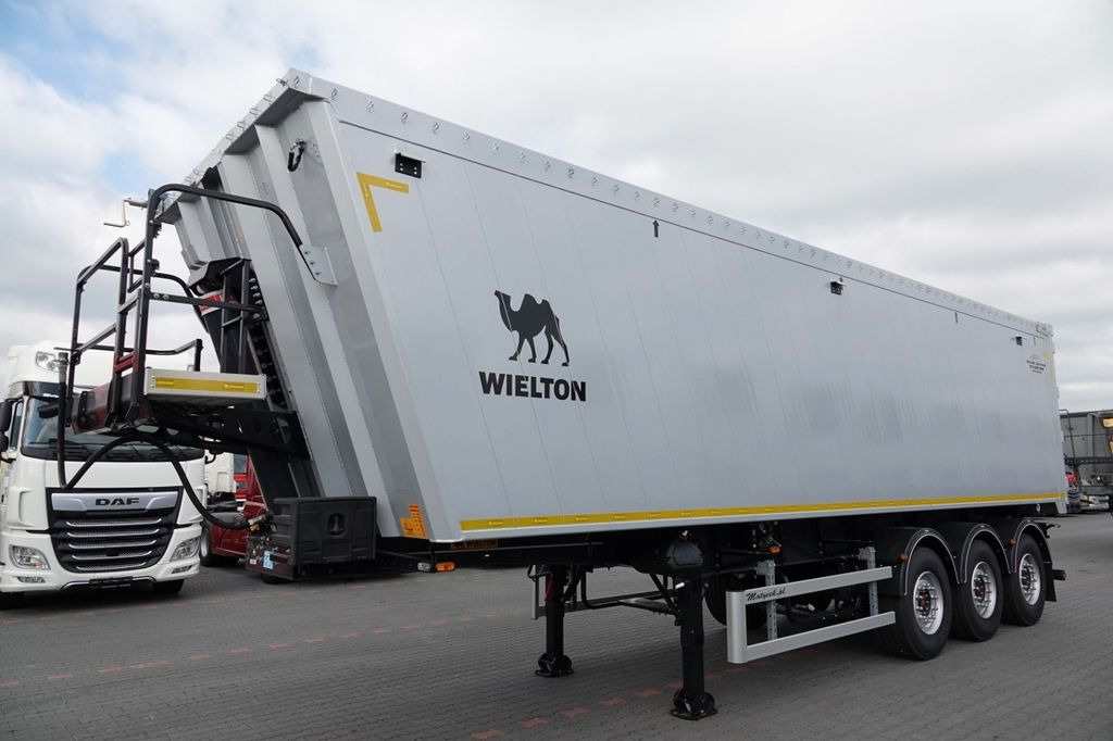 Wielton WYWROTKA 55 m3 / FABRYCZNIE NOWA / KLAPO DRZWI / - 커튼사이더 세미 트레일러 : 사진 2 Wielton WYWROTKA 55 m3 / FABRYCZNIE NOWA / KLAPO DRZWI / - 커튼사이더 세미 트레일러 : 사진 2