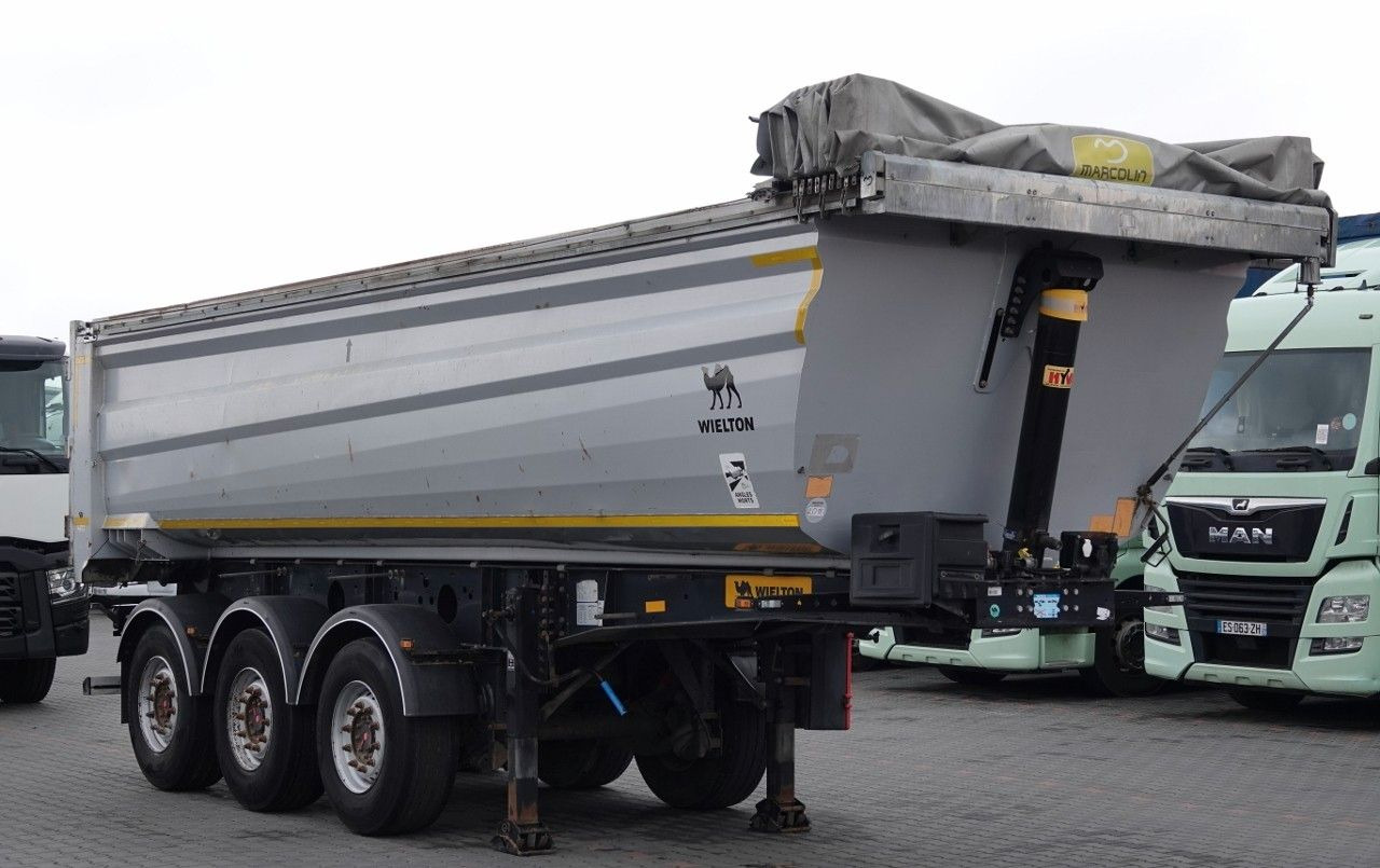 Wielton WYWROTKA / STALOWA / 25m3 / HP RYNNA / OŚ PODNOS - 덤프 세미 트레일러 : 사진 1 Wielton WYWROTKA / STALOWA / 25m3 / HP RYNNA / OŚ PODNOS - 덤프 세미 트레일러 : 사진 1