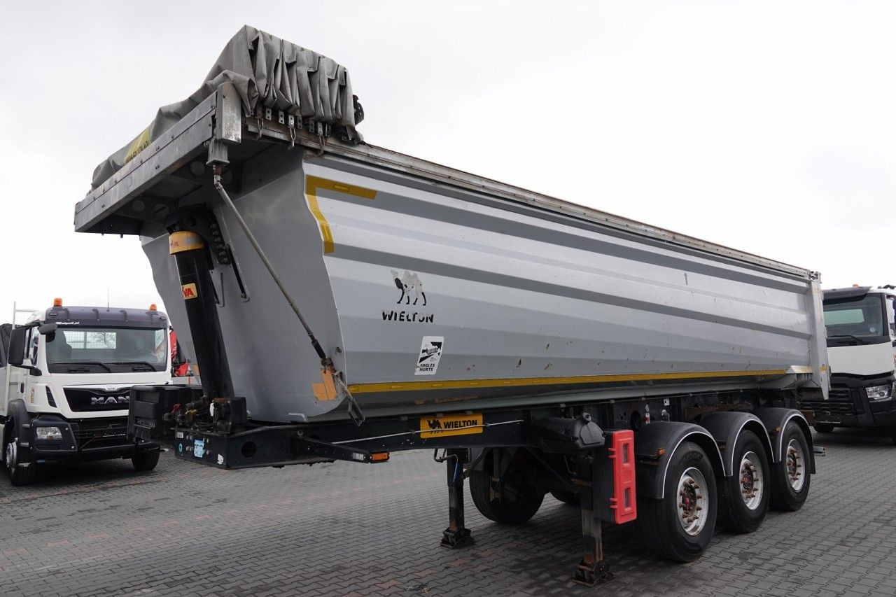 Wielton WYWROTKA / STALOWA / 25m3 / HP RYNNA / OŚ PODNOS - 덤프 세미 트레일러 : 사진 4 Wielton WYWROTKA / STALOWA / 25m3 / HP RYNNA / OŚ PODNOS - 덤프 세미 트레일러 : 사진 4