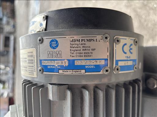 MDM D32.2K Centrifugal pump - 식품기계 : 사진 5 MDM D32.2K Centrifugal pump - 식품기계 : 사진 5