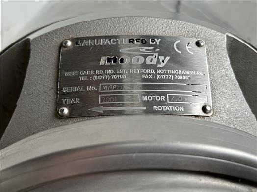 Moody Centrifugal pump - 식품기계 : 사진 5 Moody Centrifugal pump - 식품기계 : 사진 5