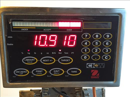 Ohaus 55 Stainless scales - 식품기계 : 사진 3 Ohaus 55 Stainless scales - 식품기계 : 사진 3