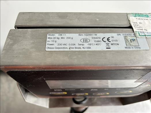 Ohaus CW11 Platform scale - 식품기계 : 사진 3 Ohaus CW11 Platform scale - 식품기계 : 사진 3