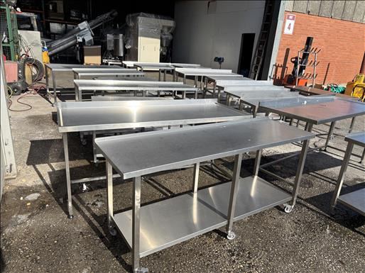 Teknomek Stainless tables - 식품기계 : 사진 1 Teknomek Stainless tables - 식품기계 : 사진 1