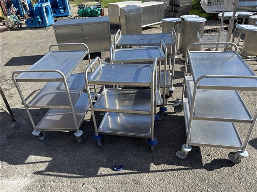 Teknomek stainless trolleys - 식품기계 : 사진 1 Teknomek stainless trolleys - 식품기계 : 사진 1