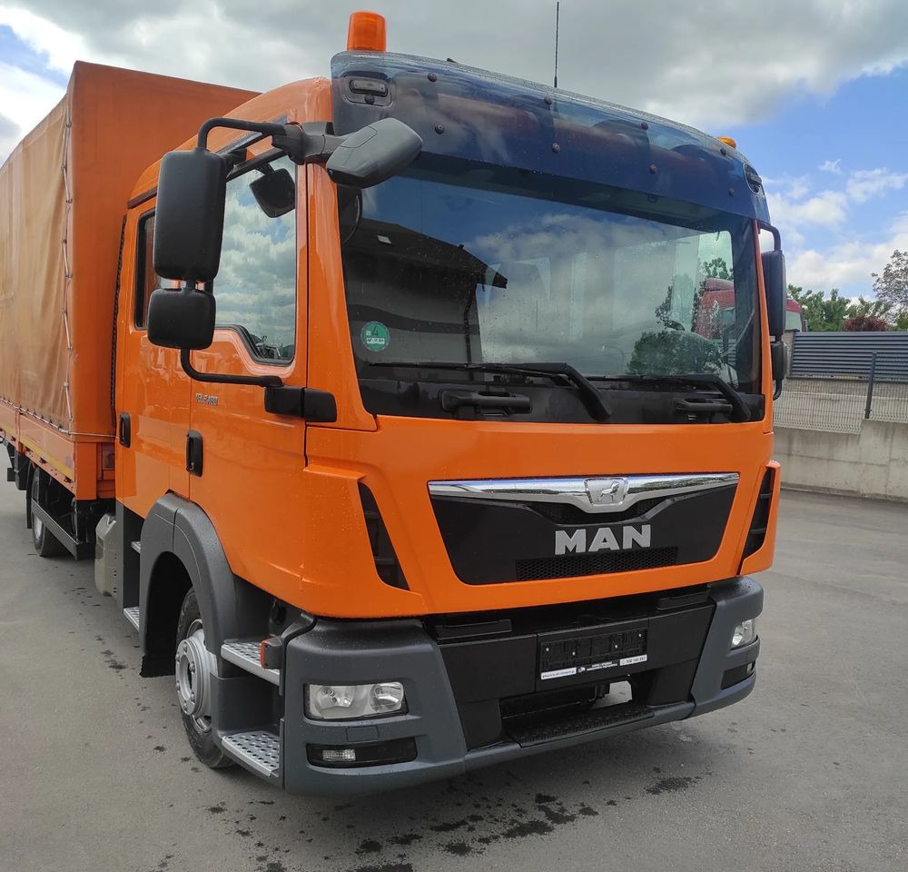 MAN TGL 8.180 DOKA / 6 OSOBOWY /BUTRO-PLANDEKA / - 커튼사이더 트럭 : 사진 4 MAN TGL 8.180 DOKA / 6 OSOBOWY /BUTRO-PLANDEKA / - 커튼사이더 트럭 : 사진 4