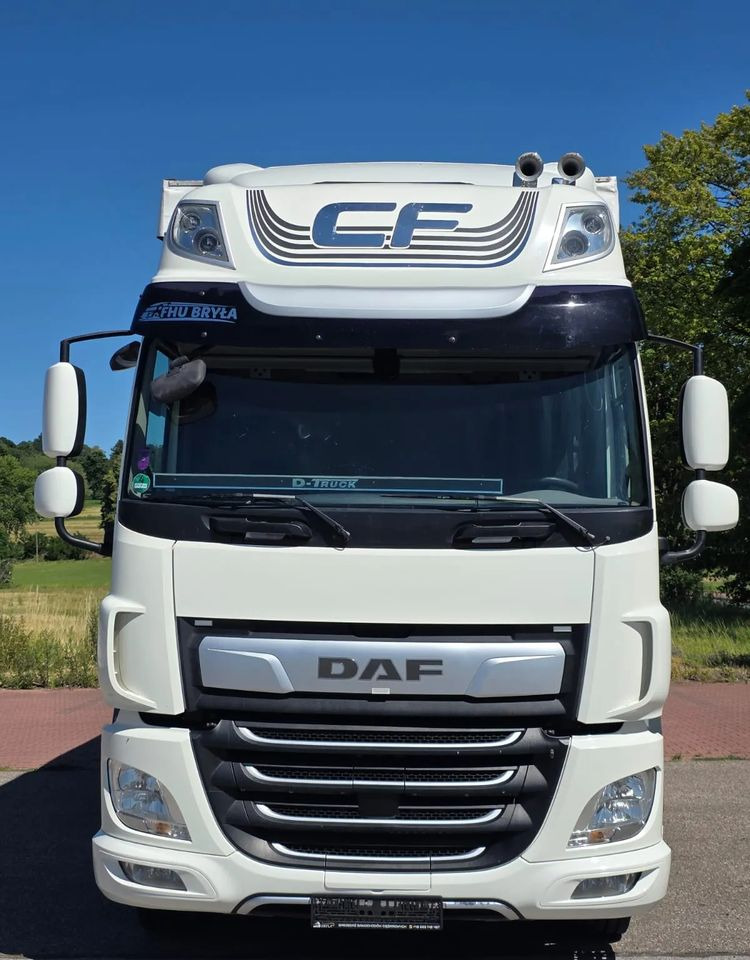 DAF CF290 / CF320 / FIRANKA / WINDA DHOLLANDIA / E6/ JEDEN WŁAŚCICIEL / SPROWADZONY / 22PALETY / 2019/ PODNOSZONY DACH / JAK NOWY - 커튼사이더 트럭 : 사진 3 DAF CF290 / CF320 / FIRANKA / WINDA DHOLLANDIA / E6/ JEDEN WŁAŚCICIEL / SPROWADZONY / 22PALETY / 2019/ PODNOSZONY DACH / JAK NOWY - 커튼사이더 트럭 : 사진 3