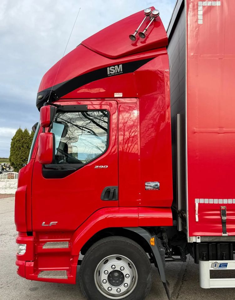 커튼사이더 트럭 DAF LF 260 / WINDA / 16TON DMC / 3M WYSOKOŚĆ / JUMBO / FIRANKA / SYPIALKA / AUTOMAT / JEDEN WŁAŚCICIE / EURO 6 / 2017/ SPROWADZONY / 19 PALET / DUŻA ŁADOWNOŚĆ / : 사진 9 커튼사이더 트럭 DAF LF 260 / WINDA / 16TON DMC / 3M WYSOKOŚĆ / JUMBO / FIRANKA / SYPIALKA / AUTOMAT / JEDEN WŁAŚCICIE / EURO 6 / 2017/ SPROWADZONY / 19 PALET / DUŻA ŁADOWNOŚĆ / : 사진 9