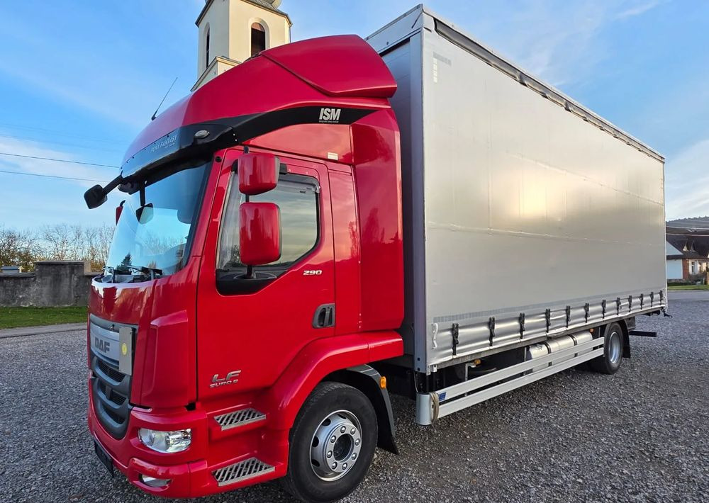 DAF LF 290 / WINDA / 16TON DMC / 3M WYSOKOŚĆ / JUMBO / FIRANKA / SYPIALKA / AUTOMAT / JEDEN WŁAŚCICIE / EURO 6 / 2017/ SPROWADZONY / 19 PALET / DUŻA ŁADOWNOŚĆ / - 커튼사이더 트럭 : 사진 2 DAF LF 290 / WINDA / 16TON DMC / 3M WYSOKOŚĆ / JUMBO / FIRANKA / SYPIALKA / AUTOMAT / JEDEN WŁAŚCICIE / EURO 6 / 2017/ SPROWADZONY / 19 PALET / DUŻA ŁADOWNOŚĆ / - 커튼사이더 트럭 : 사진 2